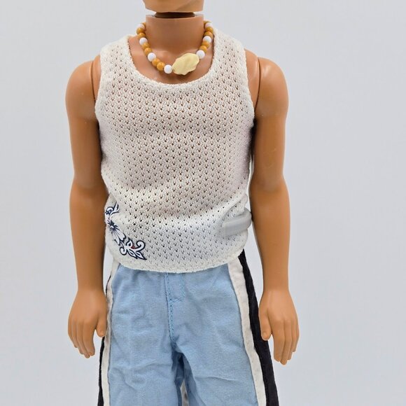 Cali Girl Ken Barbie Doll Blain Blonde Rooted Hair 2003 C6464 Mattel Read - Picture 3 of 16